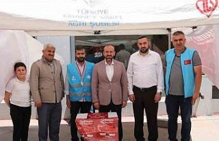 Ağrı’da kurban bağış standı kuruldu