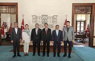 AK Parti heyetinden Vali Kızılkaya’ya ziyaret