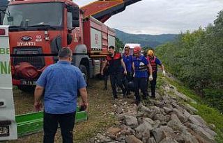 Akıntıya kapılan kadın hayatını kaybetti