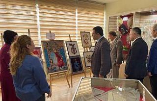 Alaçam’da yıl sonu sergisi