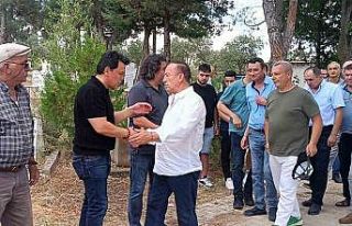 Ali Ağaoğlu arkadaşını acı gününde yalnız...