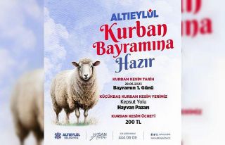 Altıeylül Kurban Bayramı’na hazır