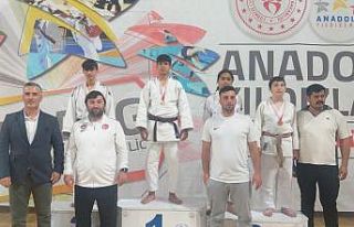 Anadolu Yıldızlar Ligi Judo grup müsabakalarında...