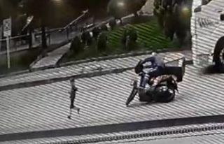 Ankara’da yola atlayan çocuğa çarpmamak için...