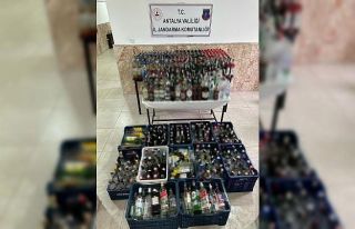 Antalya’da sahte alkol satan otele jandarmadan operasyon