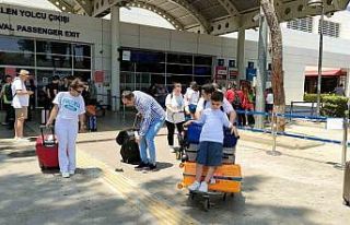 Antalya’nın tatilcileri havayolunu tercih etti
