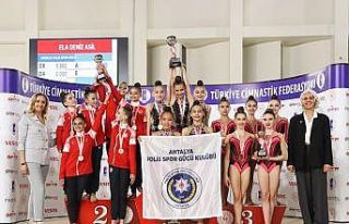 Antalyaspor’dan cimnastikte iki Türkiye derecesi
