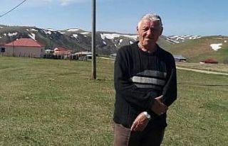 Aracıyla köy yolundan karayoluna düşen sürücü...