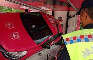Ardahan’da jandarmanın mobil eğitim tırında...