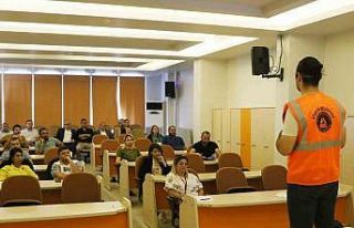 Atakum’da afet eğitimi