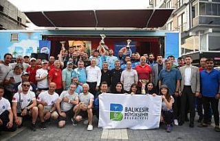 Avşa’da zıpkınla balık avı Türkiye Şampiyonası...