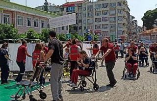Aydın Devlet Hastanesi’nde yangın ve deprem tatbikatı...