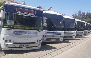 Aydın şehir içi otobüsleri hafta sonu ek sefer...
