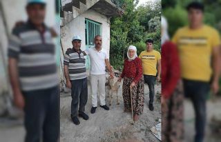 Aydın Ülkü Ocakları şehit ailelerini unutmadı