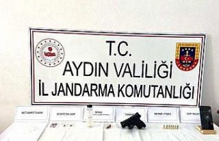 Aydın’da jandarma ekipleri uyuşturucuya geçit...