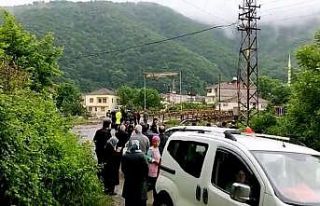 Bafra’da dereler taştı, 13 evi su bastı