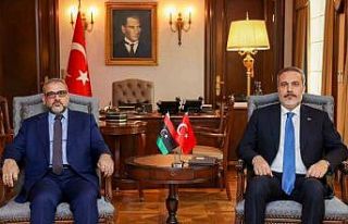 Bakan Fidan, Libya Yüksek Devlet Konseyi Başkanı...