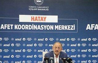 Bakan Özhadeki: "Hatay’ı eski haline kavuşturmak...