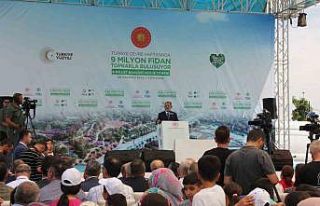 Bakan Özhaseki, 9 Millet Bahçesi’nin açılışında...