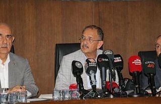 Bakan Özhaseki Kahramanmaraş’ta konuştu