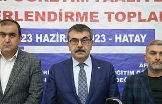 Bakan Tekin: "(LGS) Kılavuzumuzu 26 Haziran’da...