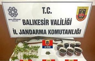 Balıkesir’de jandarmadan 67 şüpheliye uyuşturucu...