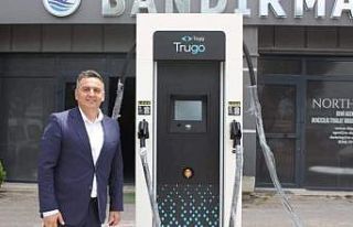 Bandırma’da elektrikli araçlar için hızlı şarj...