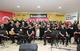 BASAMAK kursiyerleri alkışları topladı