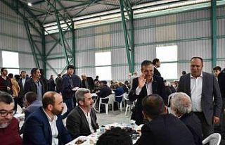 Başkan Ataç yağmur dualarında vatandaşla buluştu