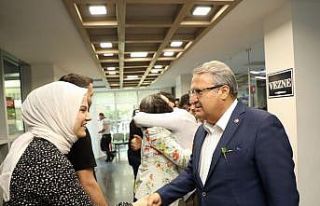 Başkan Çerçi belediye personeliyle bayramlaştı