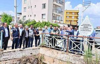 Başkan Ergün, Akhisar’daki çalışmaları yakından...