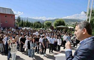 Başkan Eroğlu: "Sizler Türkiye’nin geleceğisiniz"