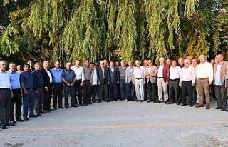 Başkan Gürkan muhtarlarla bir araya geldi