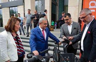 Başkan Işık, alternatif ulaşım aracını tanıttı