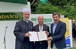 Başkan Pekyatırmacı Bosna Hersek’te Ayvaz Dede...