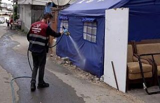 Başkan Savaş: "Haşereyle mücadele ediyoruz"