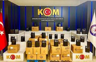 Başkentte piyasa değeri 4 milyon lira olan 3,5 ton...