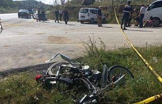 Bilecik’te hafifi ticari araç ile motosiklet çarpıştı:...
