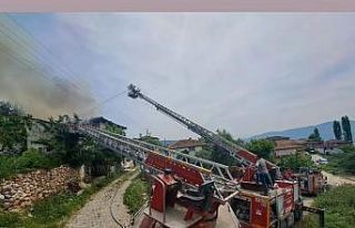 Bilecik’te yangın