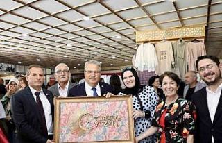Birbirinden güzel eserler görücüye çıktı
