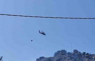 Bodrum’da otluk ve makilik yangını