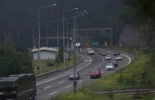 Bolu geçişinde trafik yoğunluğu azaldı