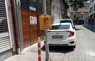 Boş buldukları her yeri park alanına çevirdiler