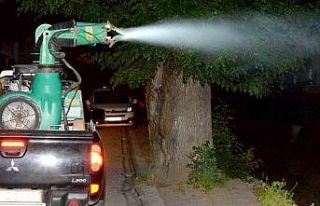 Bozüyük Belediyesi ilaçlama çalışmalarına hız...
