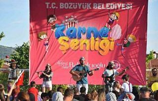 Bozüyük’te çocuklar Karne Şenliğinde eğlendi