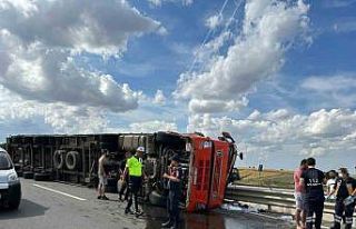 Bu kazadan yara almadan kurtuldu