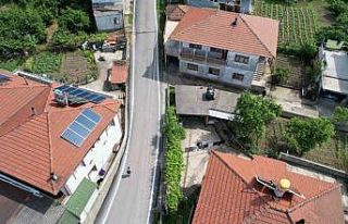 Bu köydeki evler elektrik santrali gibi çalışıyor