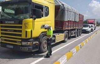 Burdur’da 12 araç trafikten men edildi