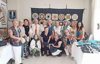 Burhaniye’de kadın kursiyerlere yardım teşekkürü