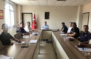 Burhaniye’de Orman Yangınları ile Mücadele Toplantısı...